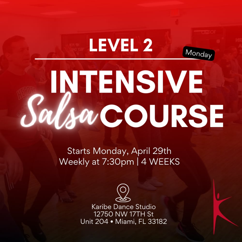 MONDAY: Salsa (Level 2) Intensive Course