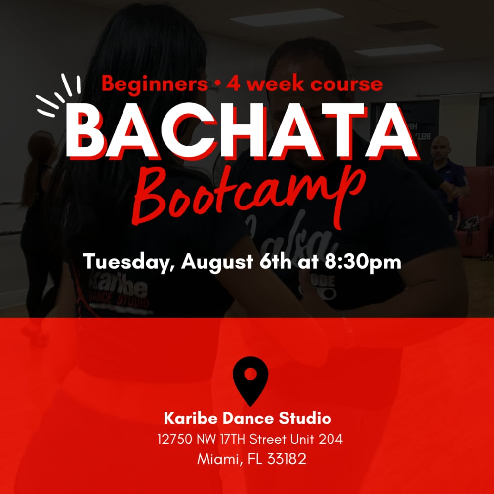 Beginners Bachata Bootcamp - 4 Weeks