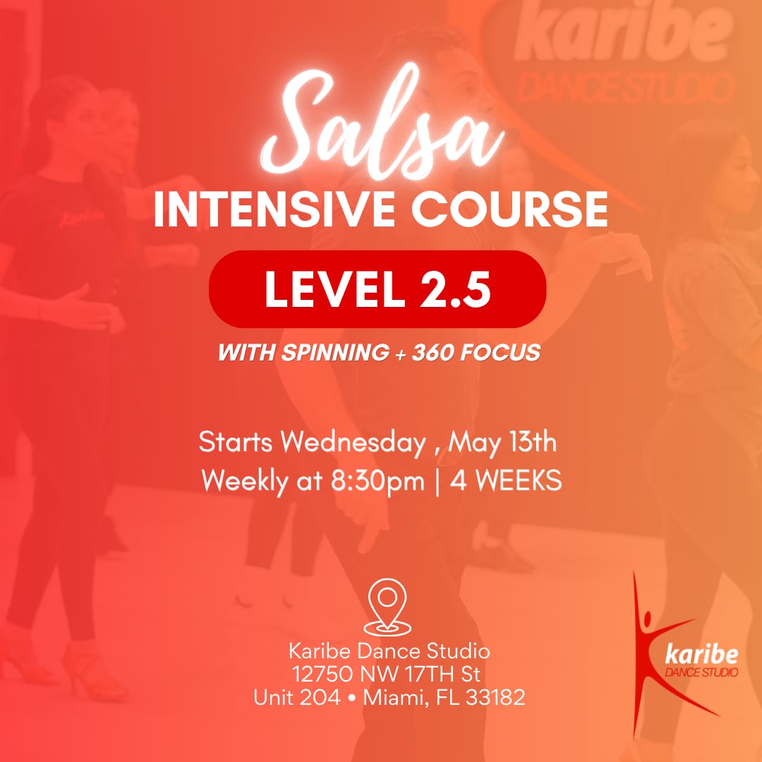 Salsa (Level 2.5) Intensive Course