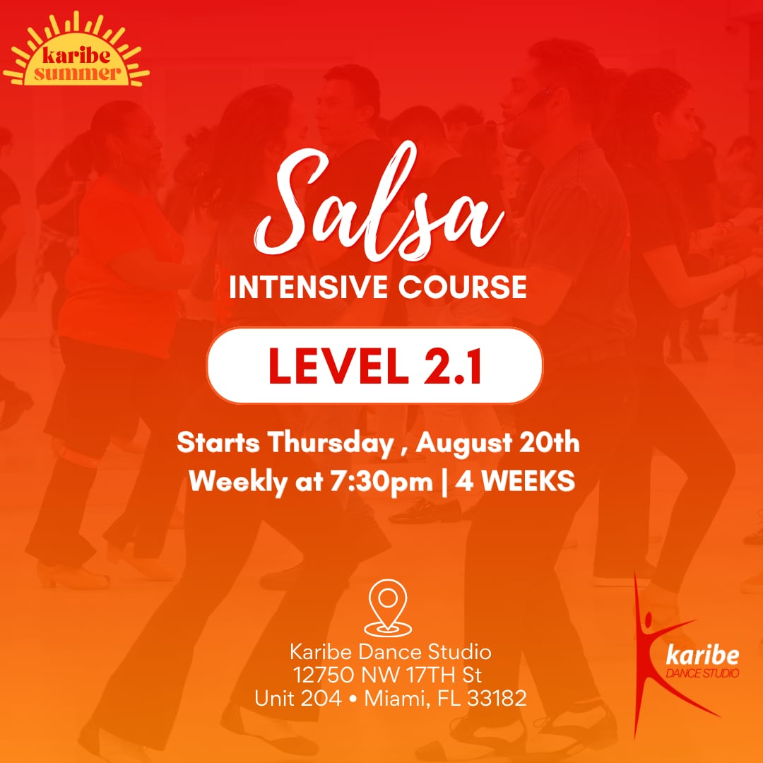 Salsa (Level 2.1) Intensive Course - Continuation - Thursdays